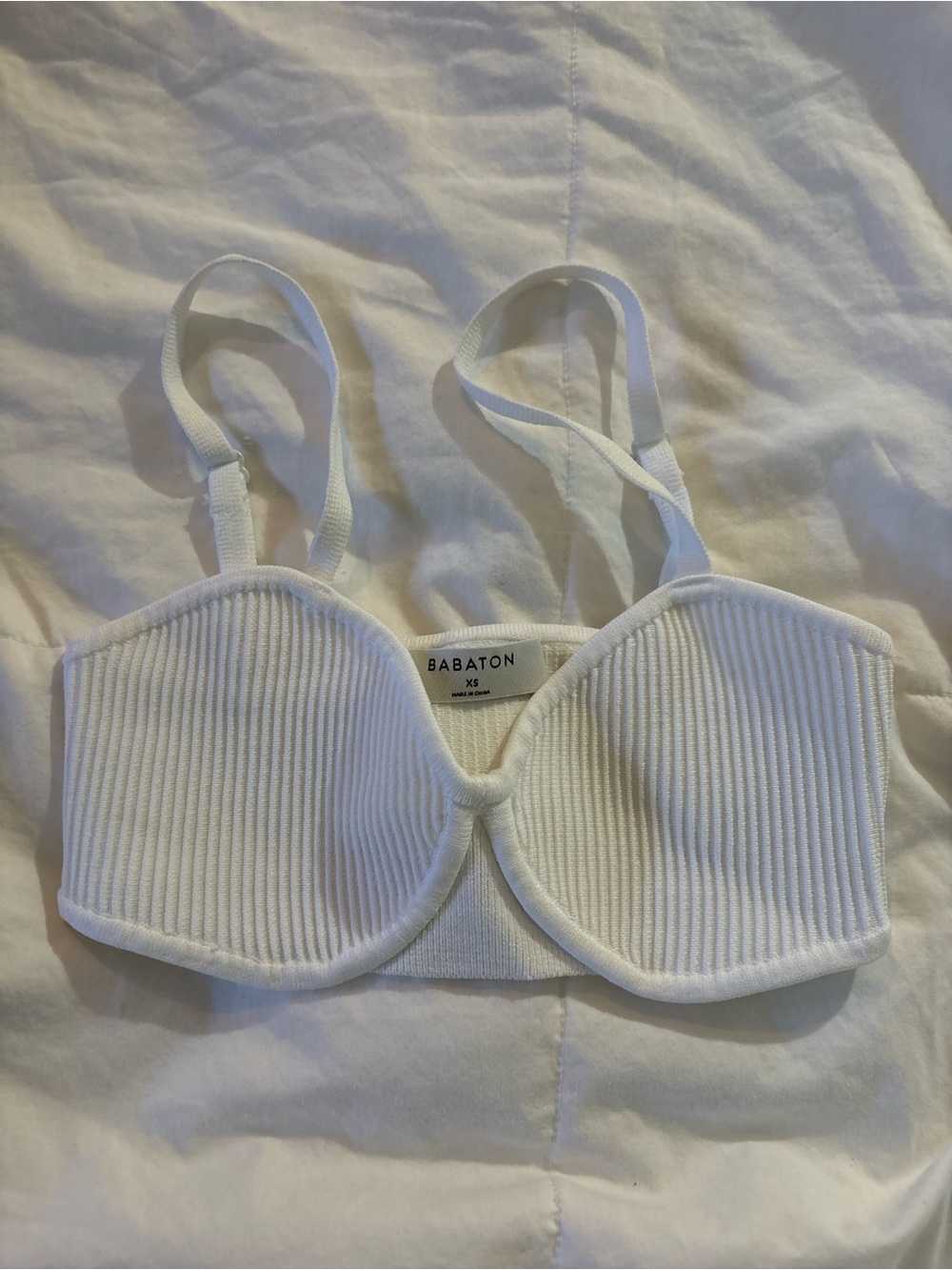 aritzia sculpt knit going out top